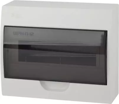 Корпус пластиковый Эра Simple ЩРН-П-12 198 мм x 259 мм x 95 мм, IP41, белый (Б0047723)