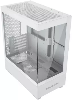 Корпус PowerCase Vision Micro M, mATX, Mini-Tower, USB 3.0, белый, без БП (CVMMW-L0)
