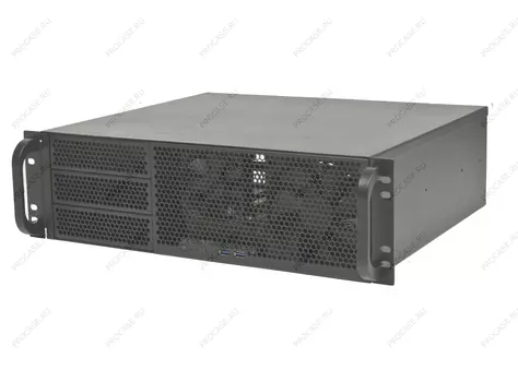 Корпус Procase RM338-B-0, SSI CEB, 3U RM, без БП, черный (RM338-B-0)