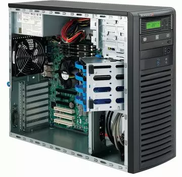 Корпус Supermicro 732D3-903B, E-ATX, MidiTower, 1x900W, черный (CSE-732D3-903B)