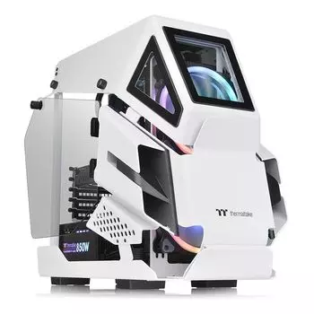 Корпус Thermaltake CA-1R4-00S6WN-00, mATX, Micro-Tower, 2xUSB 3.0, USB Type-C, белый, без БП (CA-1R4-00S6WN-00)