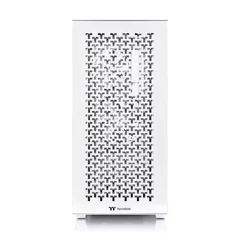 Корпус Thermaltake Divider 300 TG Air Snow, ATX, Midi-Tower, 2xUSB 3.0, USB Type-C, белый, без БП (CA-1S2-00M6WN-02)