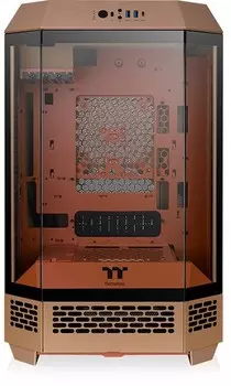 Корпус Thermaltake The Tower 300 Gravel Sand, mATX, Micro-Tower, 2xUSB 3.0, USB Type-C, коричневый, без БП (CA-1Y4-00SGWN-00)