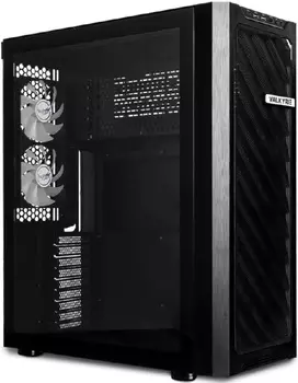 Корпус Valkyrie VK01 , EATX, Full-Tower, 2xUSB 3.0, USB Type-C, RGB подсветка, черный, без БП (VK_ONE-VK01-BK)