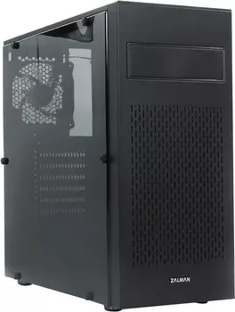 Корпус Zalman N2, ATX, Midi-Tower, белая подсветка, черный, без БП