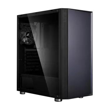 Корпус Zalman R2, ATX, Midi-Tower, USB 3.0, RGB подсветка, черный, без БП