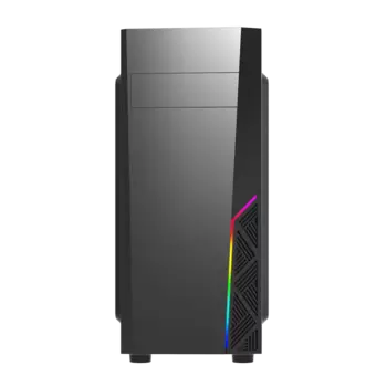 Корпус Zalman T8, ATX, Midi-Tower, USB 3.0, RGB подсветка, черный, без БП
