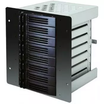Корзина Chenbro 84H211210-011, 4U, 8x2.5" HS SAS3/SATA3 для SR112, черный (36864)