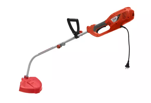 Коса электрическая Парма ЭТ-1200, 1 кВт, 10000 об/мин, сетевой, реж.эл.: леска, d-образная рукоять, верхнее положение двигателя, 3.8 кг (02.002.00006)