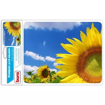 Коврик для мыши Buro, 230x180x2mm, принт (BU-M20036)