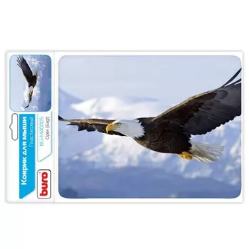 Коврик для мыши Buro Орел, 230x180x2мм, принт (BU-M40005)