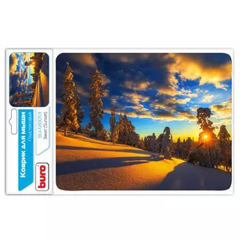 Коврик для мыши Buro Закат, 230x180x2мм, принт (BU-M10053)