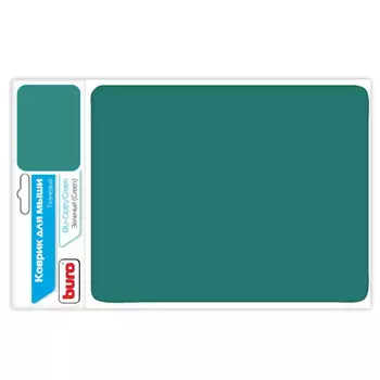 Коврик для мыши Buro зеленый, 230x180x3мм, зеленый (BU-CLOTH)