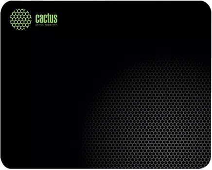 Коврик для мыши Cactus Black Mesh, игровой, 300x250x3мм, черный (CS-MPC-D02M)