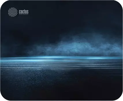 Коврик для мыши Cactus Dark Sea, игровой, 220x180x2мм, черный (CS-MPC-P03XS)