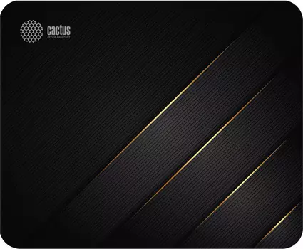 Коврик для мыши Cactus Gold Geometry, игровой, 300x250x3мм, принт (CS-MPC-P04M)