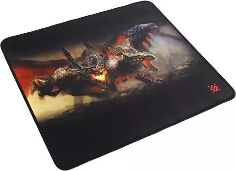 Коврик для мыши Defender Cerberus XXL, игровой, 400x355x3мм, черный/принт (50556)
