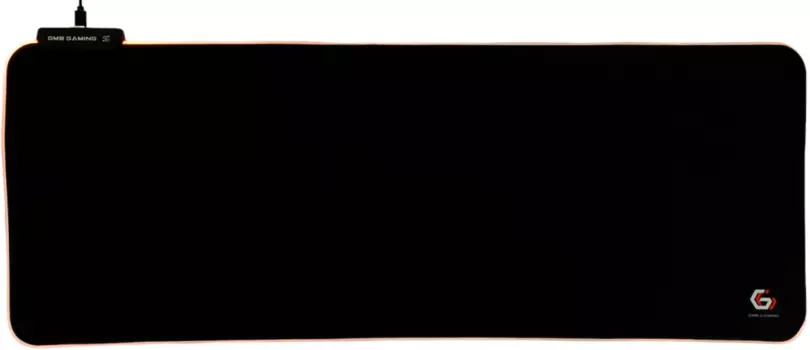 Коврик для мыши Gembird MP-LED-80-30, игровой, RGB, 800х300х3ммmm, черный (MP-LED-80-30)