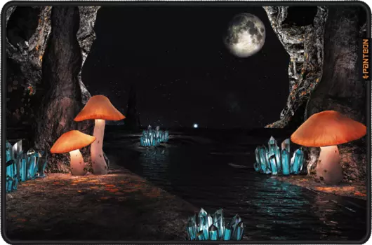 Коврик для мыши Jet.A GP-197SM, игровой, 500x330x3mm, черный/принт