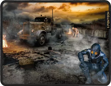 Коврик для мыши Jet.A GP-77SS, игровой, 500x330x3mm, черный/принт