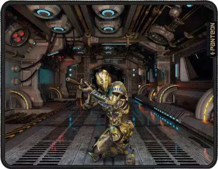 Коврик для мыши Jet.A GP-86SS, игровой, 360x280x3mm, черный/принт