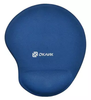 Коврик для мыши Oklick OK-RG0550-BL, 230x200x4мм, синий