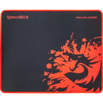 Коврик для мыши Redragon Archelon M P001, 300x260x5mm, черный/красный (70237)