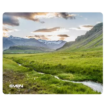 Коврик для мыши Sven MP-04 Valley, 220x180x2мм, принт (SV-019945)