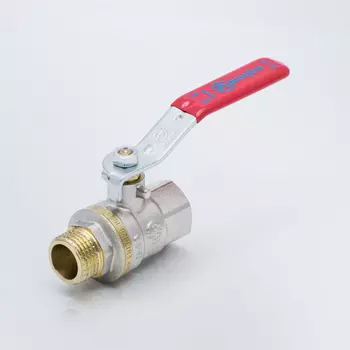 Кран шаровый прямой AQUASFERA 1003 20x3/4", ВР/НР, латунь (1003-02)