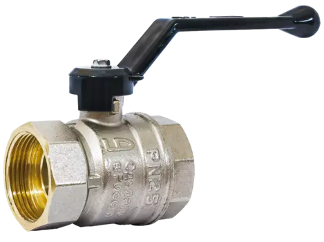 Кран шаровый прямой LD Pride 1/2"∅20мм, ВР/ВР, латунь (НС-1271190)