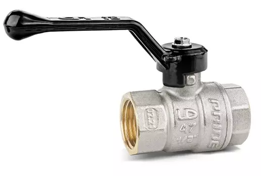 Кран шаровый прямой LD Pride 20, ВР/ВР, латунь (47.20.В-В.Р)