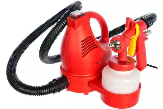 Краскопульт FUBAG EasyPaint S500/1.8, сетевой, 600Вт, максимальный расход материала 0.27л/мин, объем бачка 500мл, 2.5кг (100173)