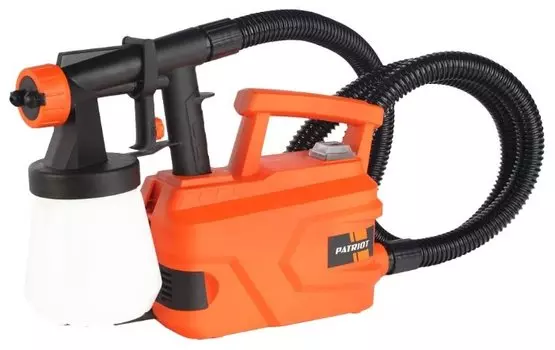 Краскопульт PATRIOT SG 550, сетевой, 500Вт, максимальный расход материала 0.85л/мин, объем бачка 700мл, 2кг (170303510)