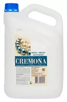 Крем-мыло CREMONA Cremona, смягчающее, 5л, 1шт. (1099698)