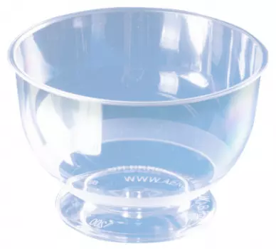 Креманка Кристалл, 200мл, пластик, 16шт., прозрачный (1621488)