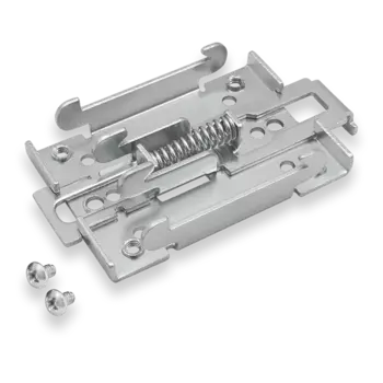 Крепление Teltonika, 82 x 46 x 20мм для монтажа маршрутизаторов на DIN-рейке, серебристый (PR5MEC00)