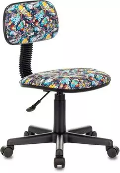 Кресло детское Бюрократ CH-201NX черный/космос (CH-201NX/SPACE)