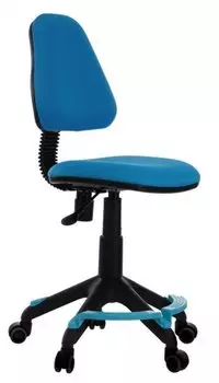 Кресло детское Бюрократ KD-4-F голубой (KD-4-F/TW-55)