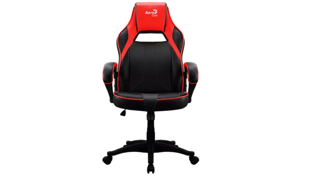 Кресло игровое AeroCool AIR AС40C, черный/красный (AС40C BLACK RED)