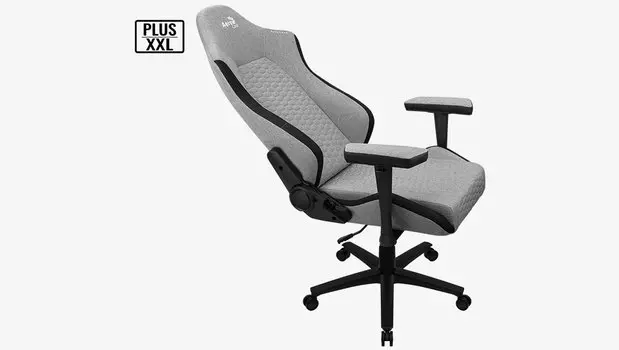 Кресло игровое AeroCool CROWN PLUS AeroWeave, черный (00031227)