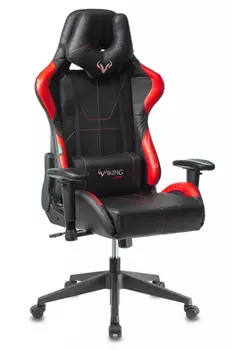 Кресло игровое Бюрократ VIKING 5 AERO черный/красный (VIKING 5 AERO RED)