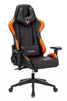 Кресло игровое Бюрократ VIKING 5 AERO черный/оранжевый (VIKING 5 AERO ORANGE)