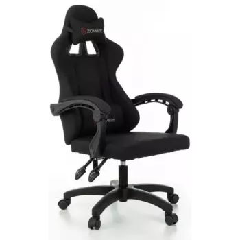 Кресло игровое Бюрократ ZOMBIE Rudger, черный (ZOMBIE RUDGER BLACK)