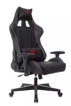 Кресло игровое Бюрократ ZOMBIE THUNDER, черный (ZOMBIE THUNDER 1 B)