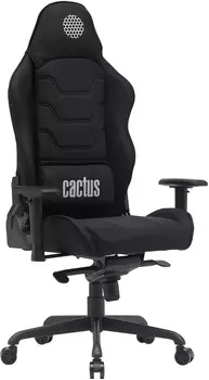 Кресло игровое Cactus CS-CHR-MC04-BBK, черный (CS-CHR-MC04-BBK)