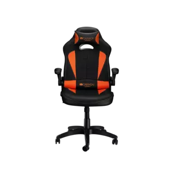 Кресло игровое Canyon Vigil черный/оранжевый (CND-SGCH2)