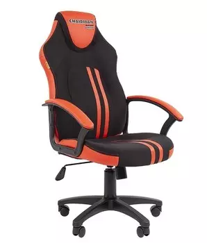 Кресло игровое Chairman game 26, черный/красный (7156519 )