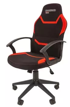 Кресло игровое Chairman game 9, черный/красный (00-07068840)