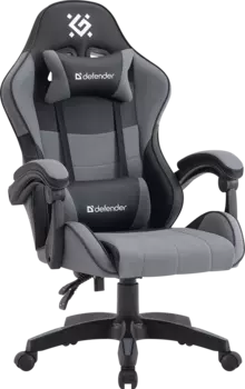 Кресло игровое Defender Strider , черный/серый (64056)