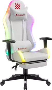 Кресло игровое Defender Watcher, белый (64336)